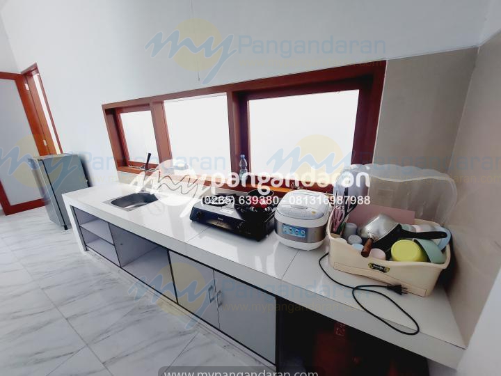 Tampilan Dapur Villa Intan Pangandaran